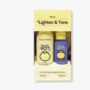 Sun Bum Blonde Lighten & Tone Kit 4 FL Oz & 1.5 FL Oz NEW